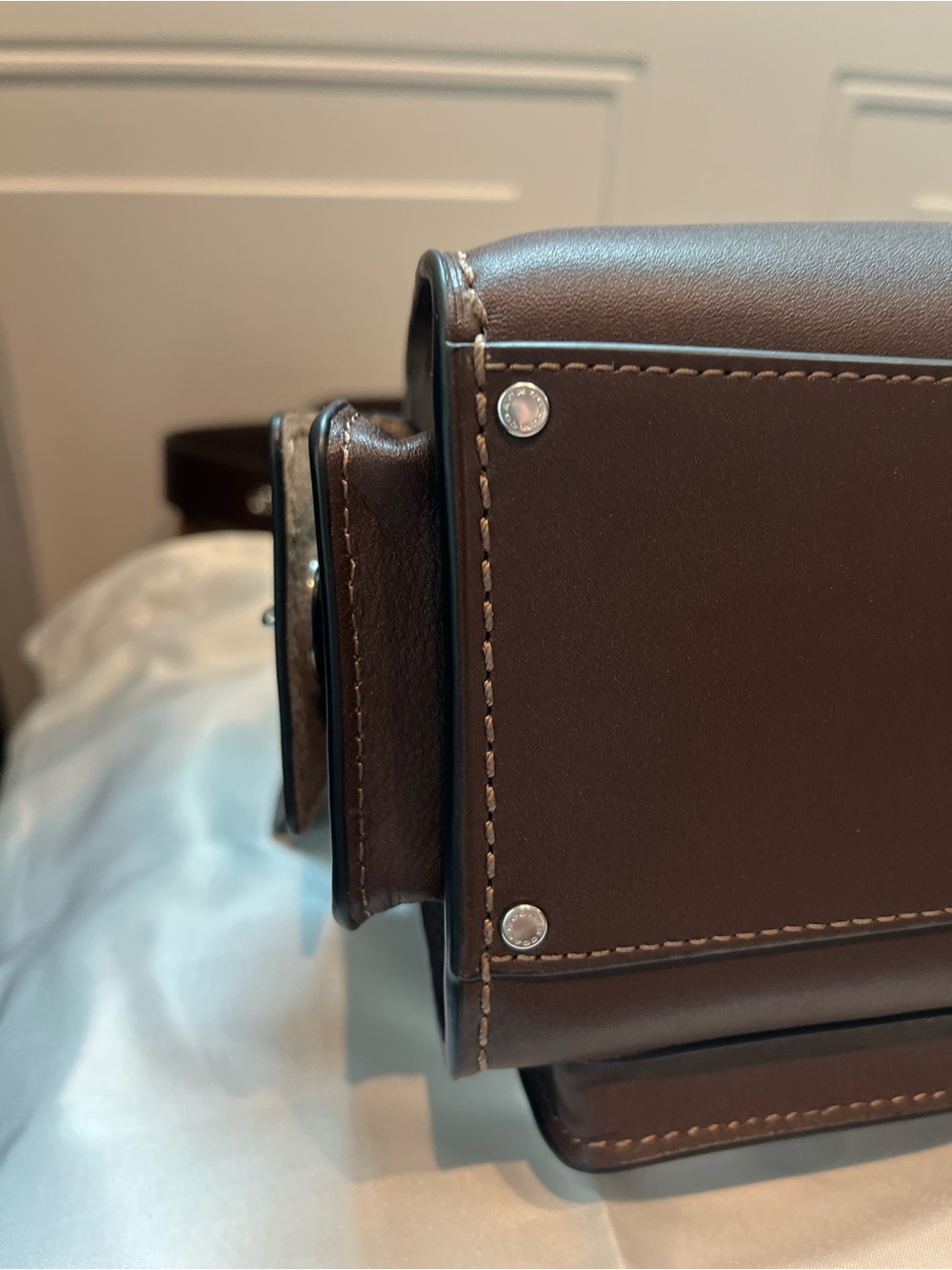 Coach Soft Tabby Cargo Bag in Maple NWT’s - Picture 5 of 11